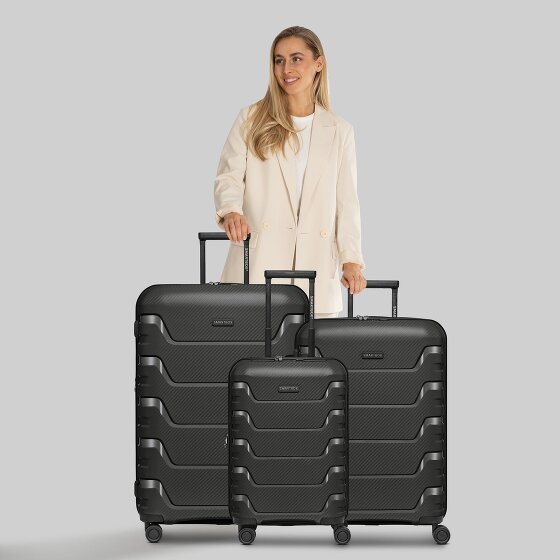 Smartbox Edition 01 4 Rollen Kofferset 3-teilig mit Dehnfalte