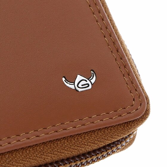 Golden Head Polo Geldbörse RFID Schutz Leder 12.5 cm