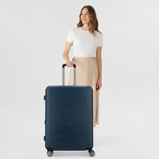 Gabol Future Plus 4 Rollen Trolley 74 cm mit Dehnfalte