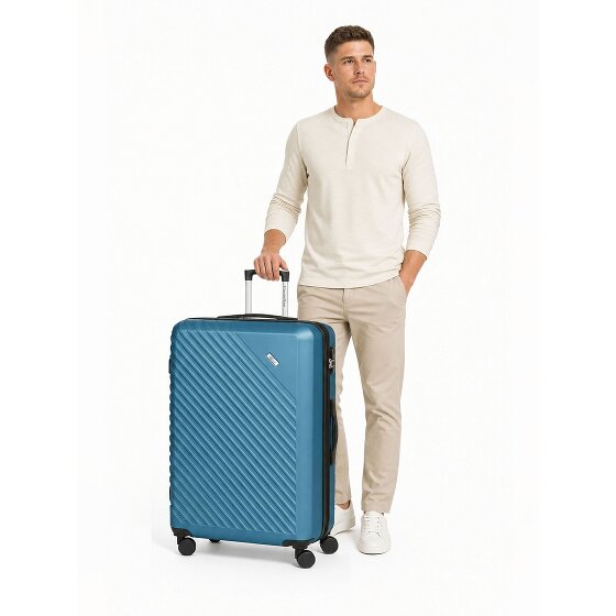 Check.In Paradise 2.0 4 Rollen Trolley L 78 cm mit Dehnfalte