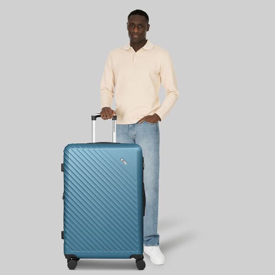 Check.In Paradise 2.0 4 Rollen Trolley L 78 cm mit Dehnfalte