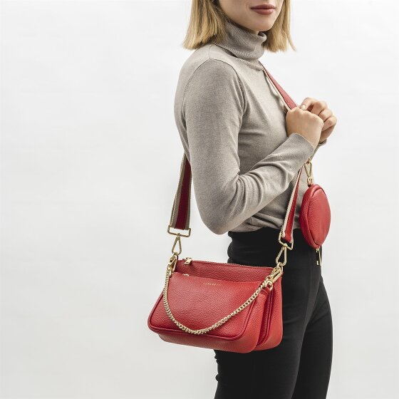 Lazarotti Milano Leather Umhängetasche Leder 23 cm