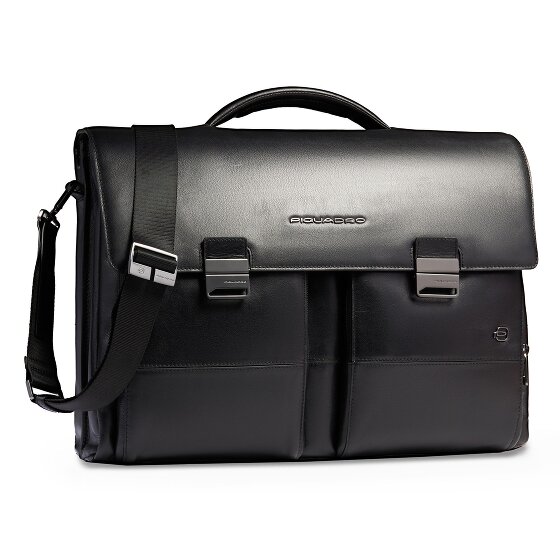 Piquadro Philip Aktentaschen Messenger Leder 42 cm Laptopfach