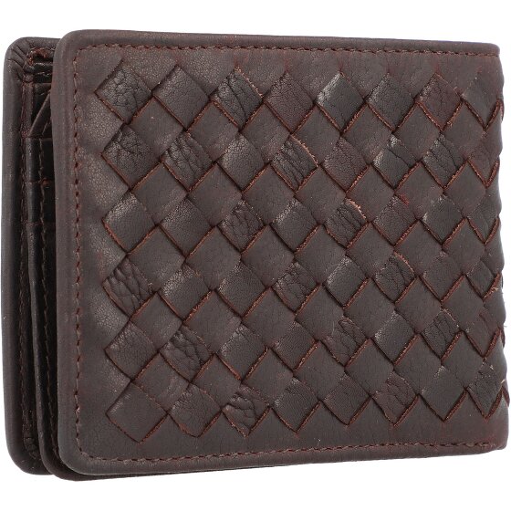 bugatti Woven Geldbörse Leder 11 cm