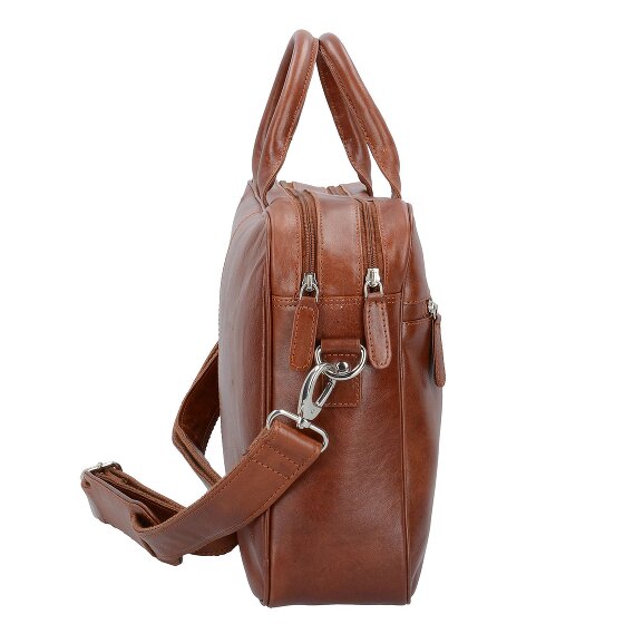 Dermata Aktentasche Leder 40 cm Laptopfach