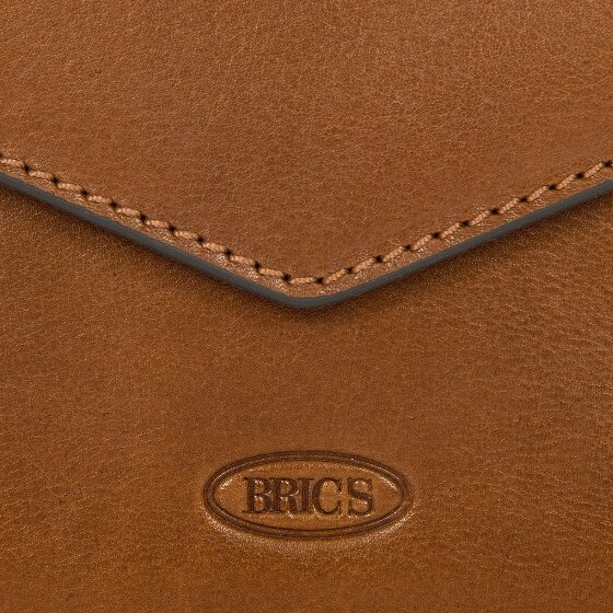 Bric's Volterra Kreditkartenetui RFID Schutz Leder 15 cm