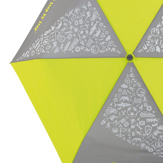 Step by Step Kinder Taschenschirm 22 cm mit reflektierenden Elementen