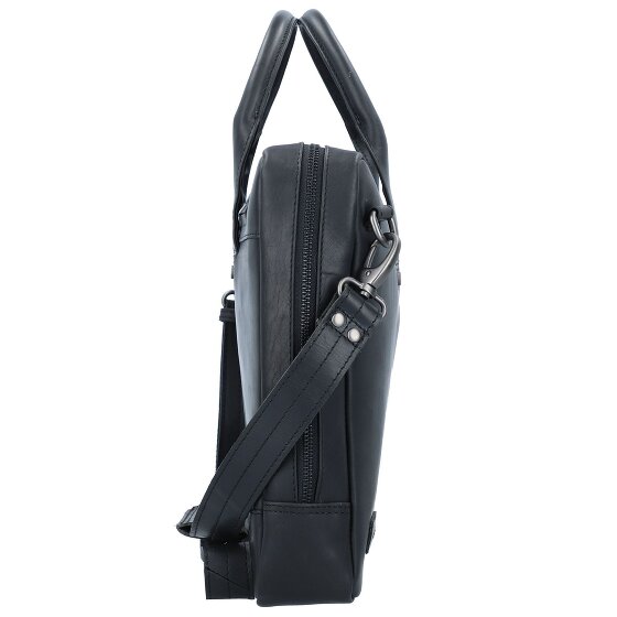 Plevier Navigator Loran Aktentasche Leder 39 cm Laptopfach