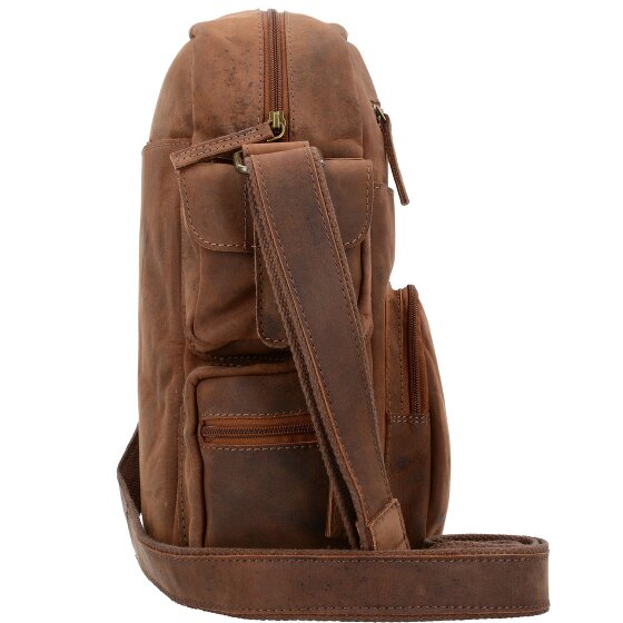 Greenland Nature Montenegro Umhängetasche Leder 33 cm Laptopfach