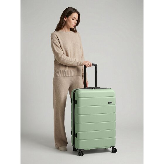 Saxoline Miami 4 Rollen Trolley L 75 cm mit Dehnfalte