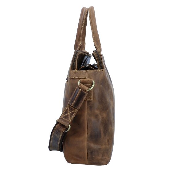 Greenburry Vintage Shopper Tasche Leder 40 cm