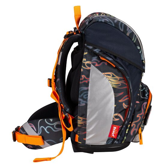 Scout Alpha Safety Light Schulranzen-Set 5-teilig