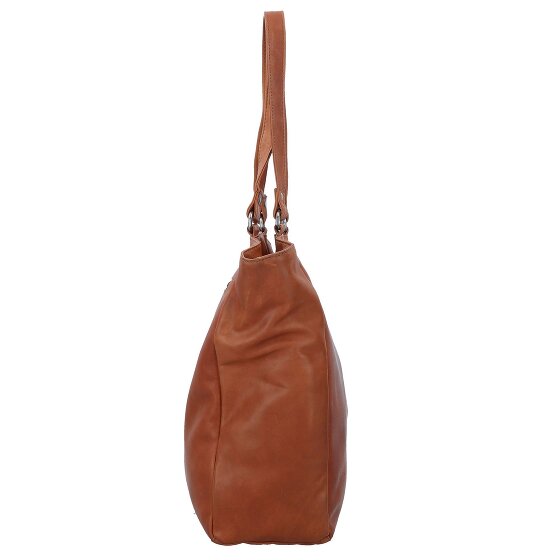 The Chesterfield Brand Wax Pull Up Schultertasche Leder 36 cm Laptopfach