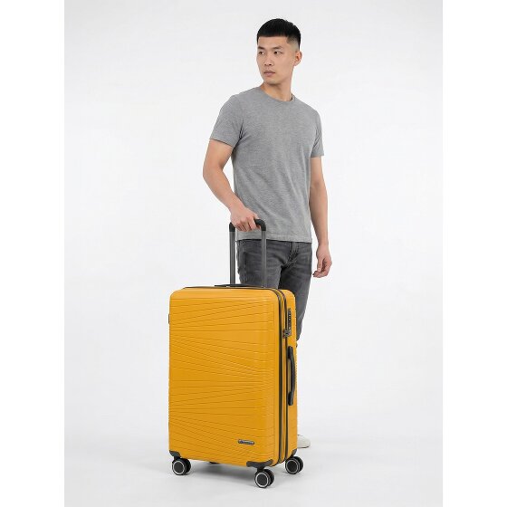 Franky Dallas 3.0 4 Rollen Trolley M 65 cm mit Dehnfalte