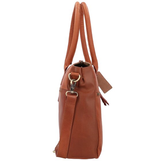 Burkely Vintage Valerie Schultertasche Leder 39 cm Laptopfach