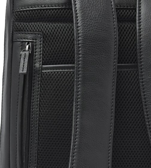 Castelijn & Beerens Daypack RFID Schutz Leder 41 cm Laptopfach