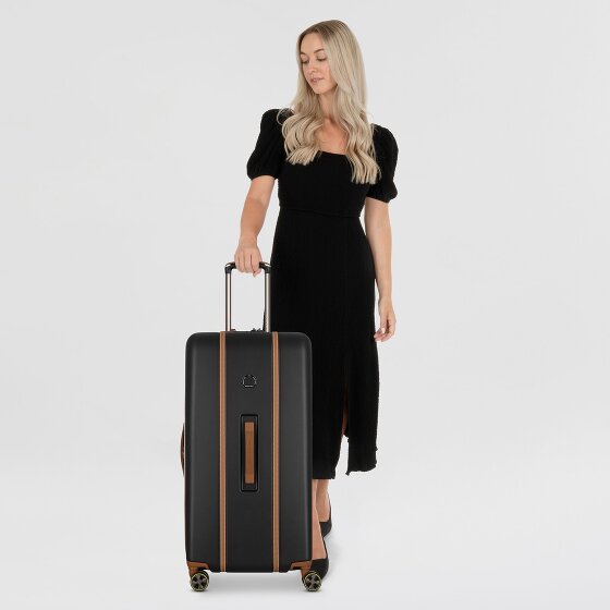 Delsey Paris Cadence 4 Rollen Trolley 80 cm mit Dehnfalte