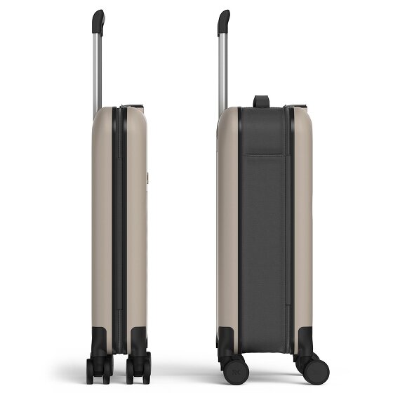 Rollink Vega 360 faltbarer 4-Rollen Kabinentrolley S 55 cm