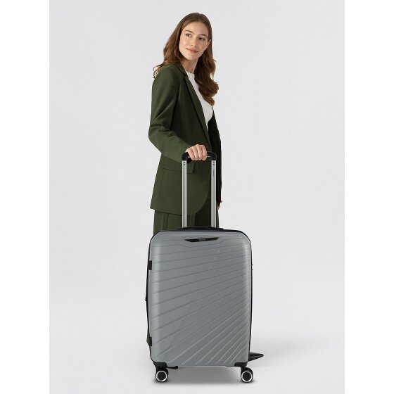 Benzi 5808 4 Rollen Trolley 65 cm mit Dehnfalte