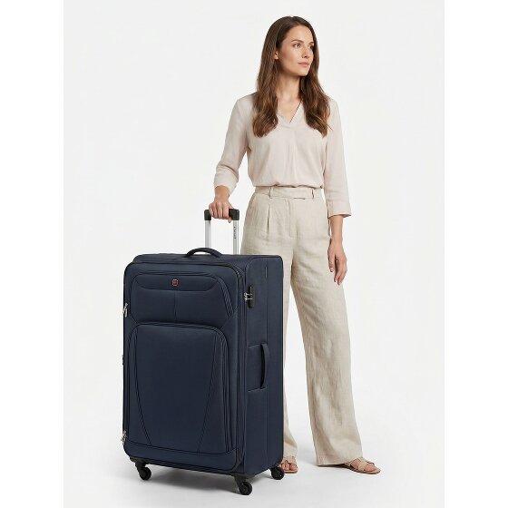 Wenger Beaumont 4-Rollen Trolley XL 87 cm Sondergrösse mit Dehnfalte