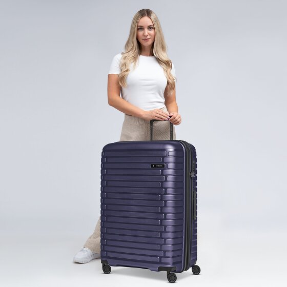 Pactastic Collection 04 THE LARGE + 4 Rollen Trolley L 75 cm mit Dehnfalte