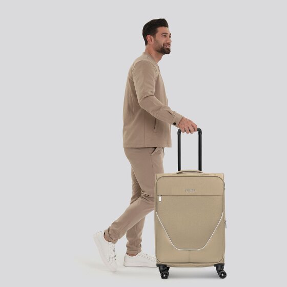 Stratic taska 4-Rollen Trolley M 65 cm mit Dehnfalte