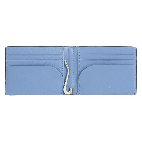 DuDu Up Geldbörse RFID Schutz Leder 11 cm Geldscheinklammer