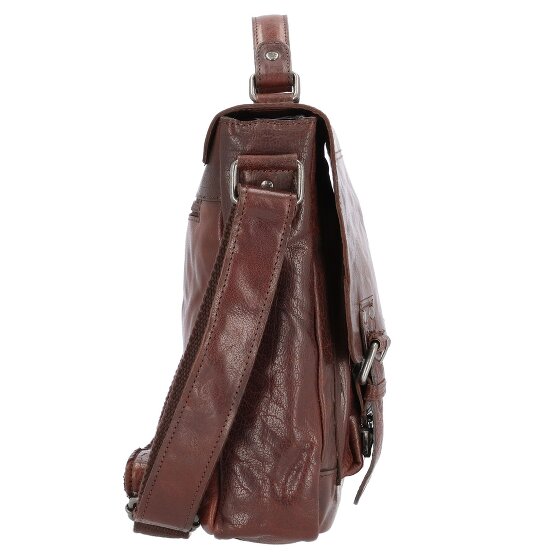 Pride and Soul Baggie Aktentasche Leder 35 cm Laptopfach