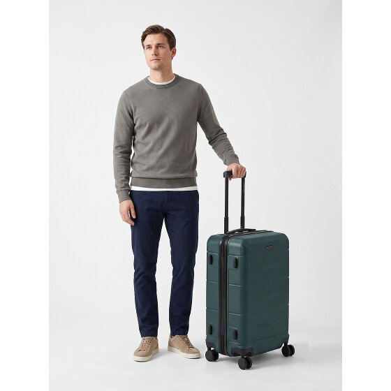Police London 4 Rollen Trolley 64 cm mit Dehnfalte