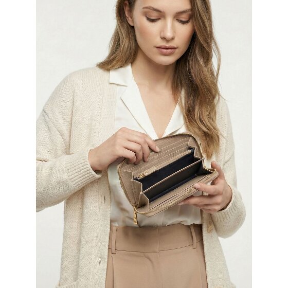 Lazarotti Bologna Leather XL Zip-Around Geldbörse Leder 19 cm