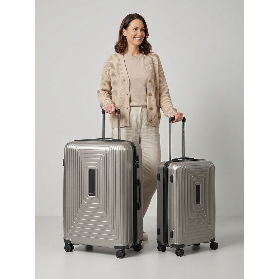 Redolz Essentials 14 4-Rollen Kofferset M+L mit Dehnfalte