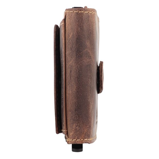 Greenburry Vintage Geldbörse RFID Schutz Leder 8 cm