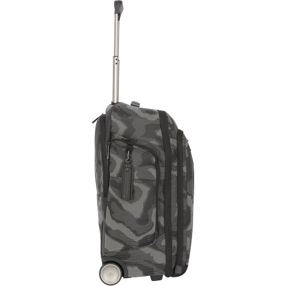 Piquadro Brief 2-Rollen Rucksacktrolley 53 cm Laptopfach