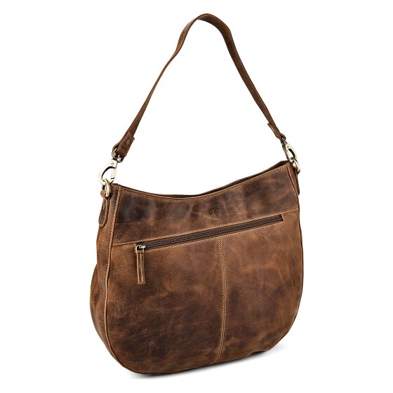Greenburry Vintage Schultertasche Leder 37 cm
