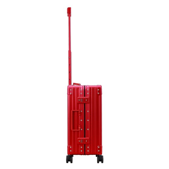 Aleon Traveler International 4-Rollen Kabinentrolley Aluminium 55 cm
