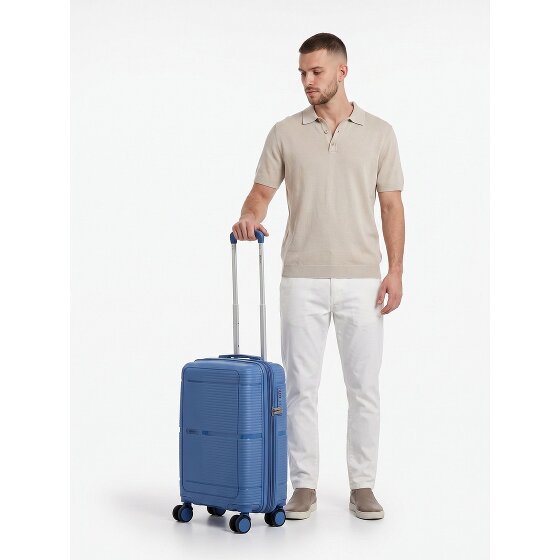 Benzi 5899 4 Rollen Kabinentrolley S 55 cm mit Dehnfalte
