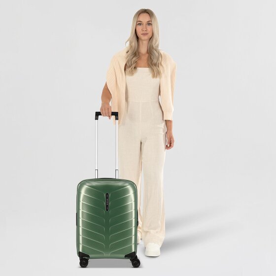 Samsonite Attrix 4 Rollen Kabinentrolley 55 cm mit Dehnfalte