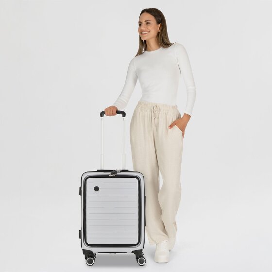 Cocoono Madrid 4 Rollen Kabinentrolley 55 cm Laptopfach