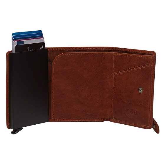 The Chesterfield Brand Paris Kreditkartenetui RFID Schutz Leder 7 cm