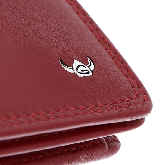 Golden Head Polo Geldbörse RFID Schutz Leder 12 cm