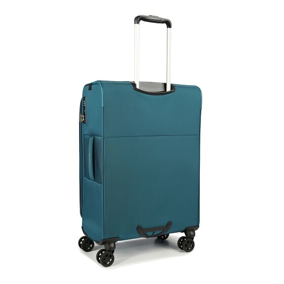 Samsonite Base Breeze 4 Rollen Trolley 67 cm mit Dehnfalte