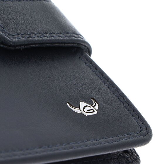 Golden Head Polo Geldbörse RFID Schutz Leder 10 cm Geldscheinklammer