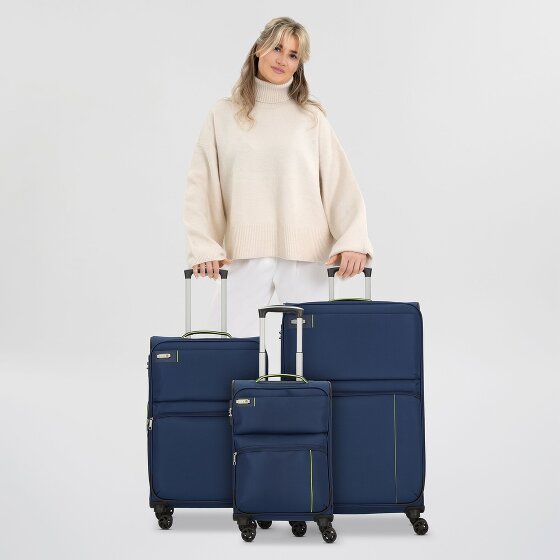 d&n Travel Line 6704 4 Rollen Kofferset 3-teilig