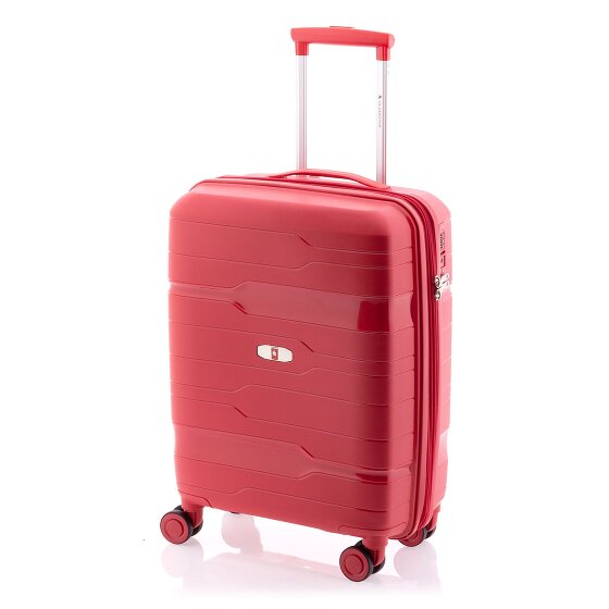 Gladiator 3800 4 Rollen Kabinentrolley 55 cm mit Dehnfalte