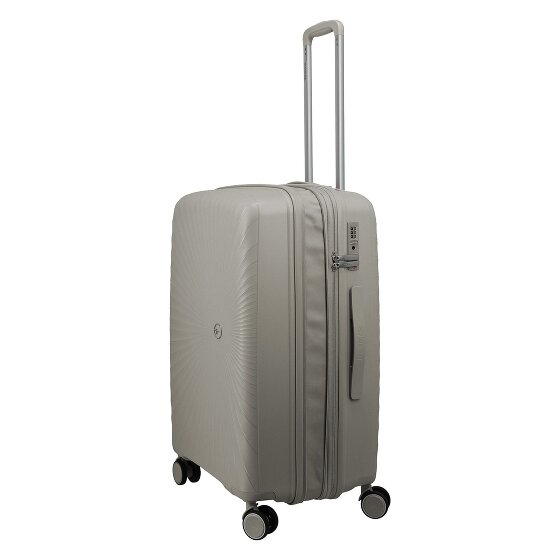 Travelite Tamaris x Travelite Voyaage 4 Rollen Trolley M 76 cm mit Dehnfalte