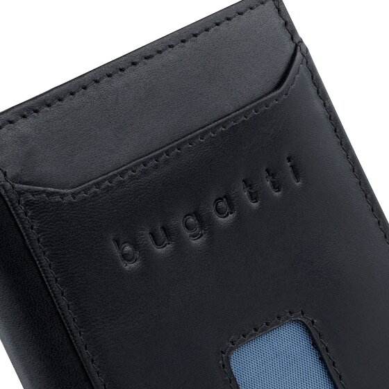 bugatti Secure Slim Geldbörse RFID Schutz Leder 8 cm