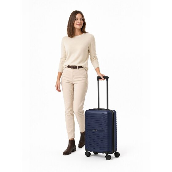 Stratic Shine 4 Rollen Kabinentrolley 55 cm