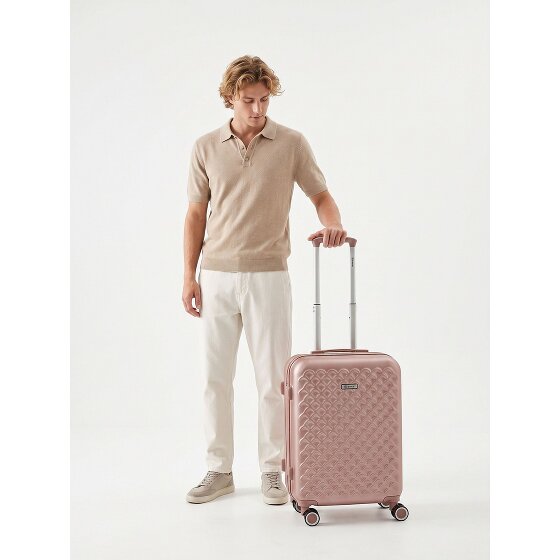 Benzi 5823 4 Rollen Kabinentrolley S 53 cm mit Dehnfalte