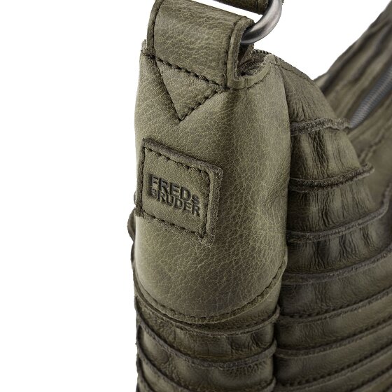 FredsBruder Riffeltier S Schultertasche Leder 33 cm