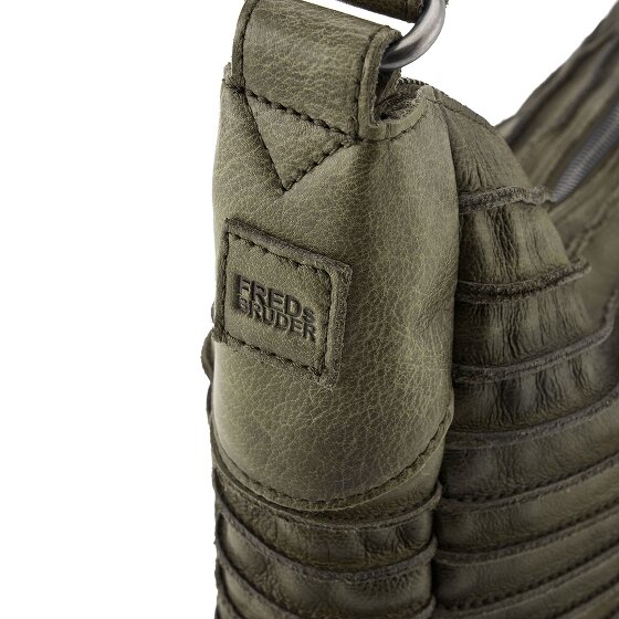 FredsBruder Riffeltier S Schultertasche Leder 33 cm
